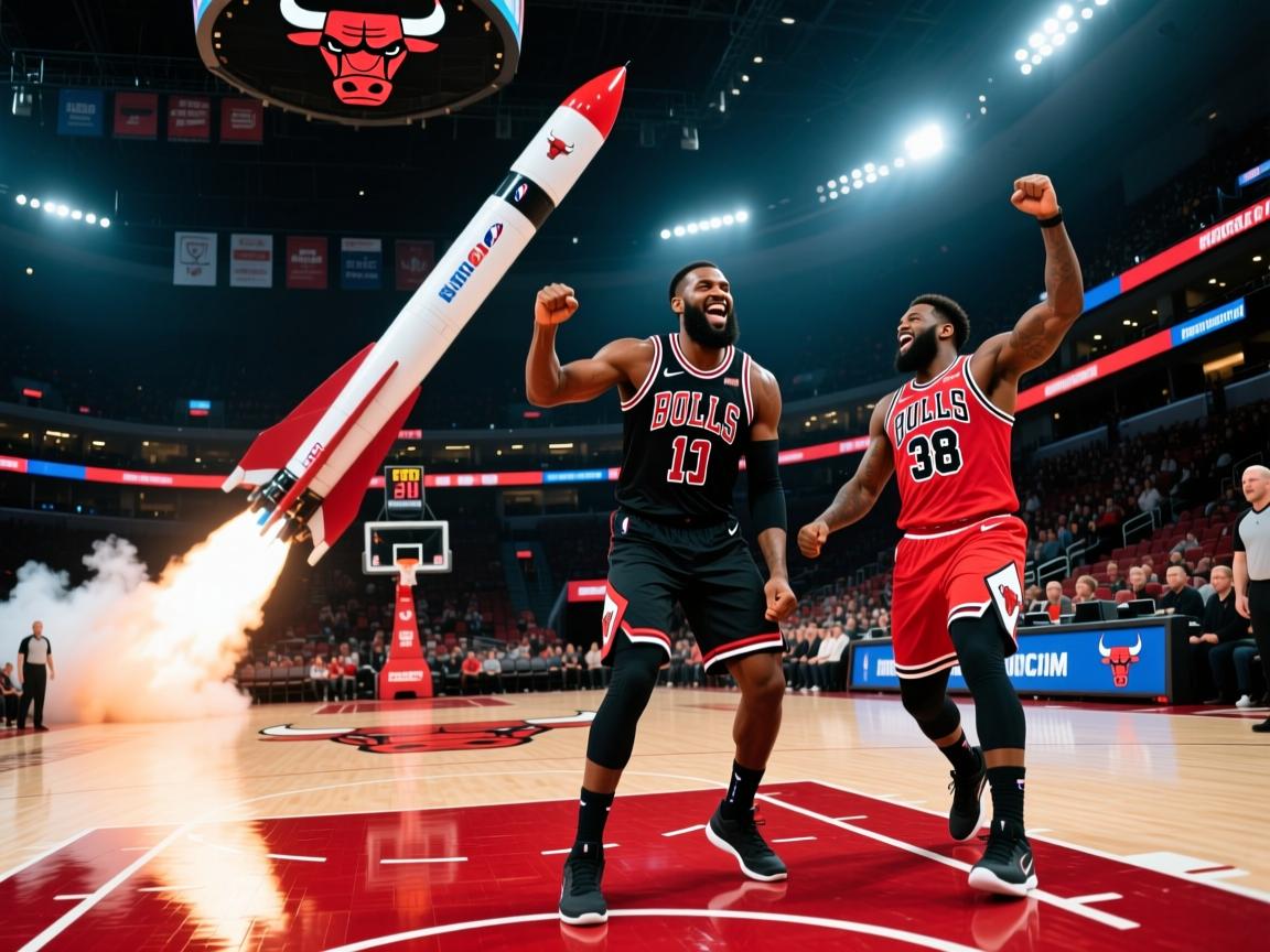 火箭大胜公牛，哈登砍下38分  第1张