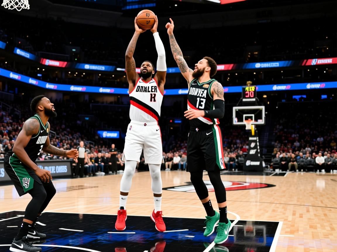 开拓者战胜爵士，利拉德砍下关键三分  第2张