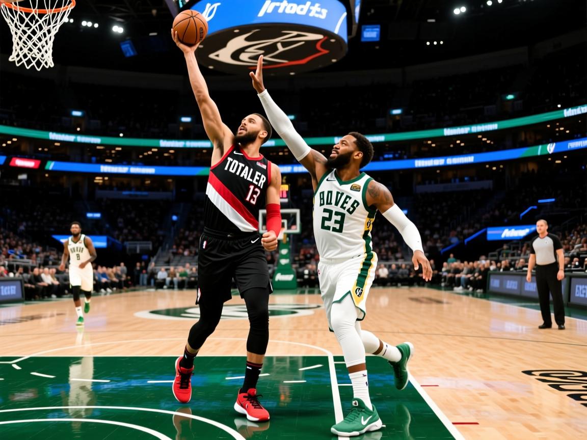 开拓者战胜爵士，利拉德砍下关键三分  第1张